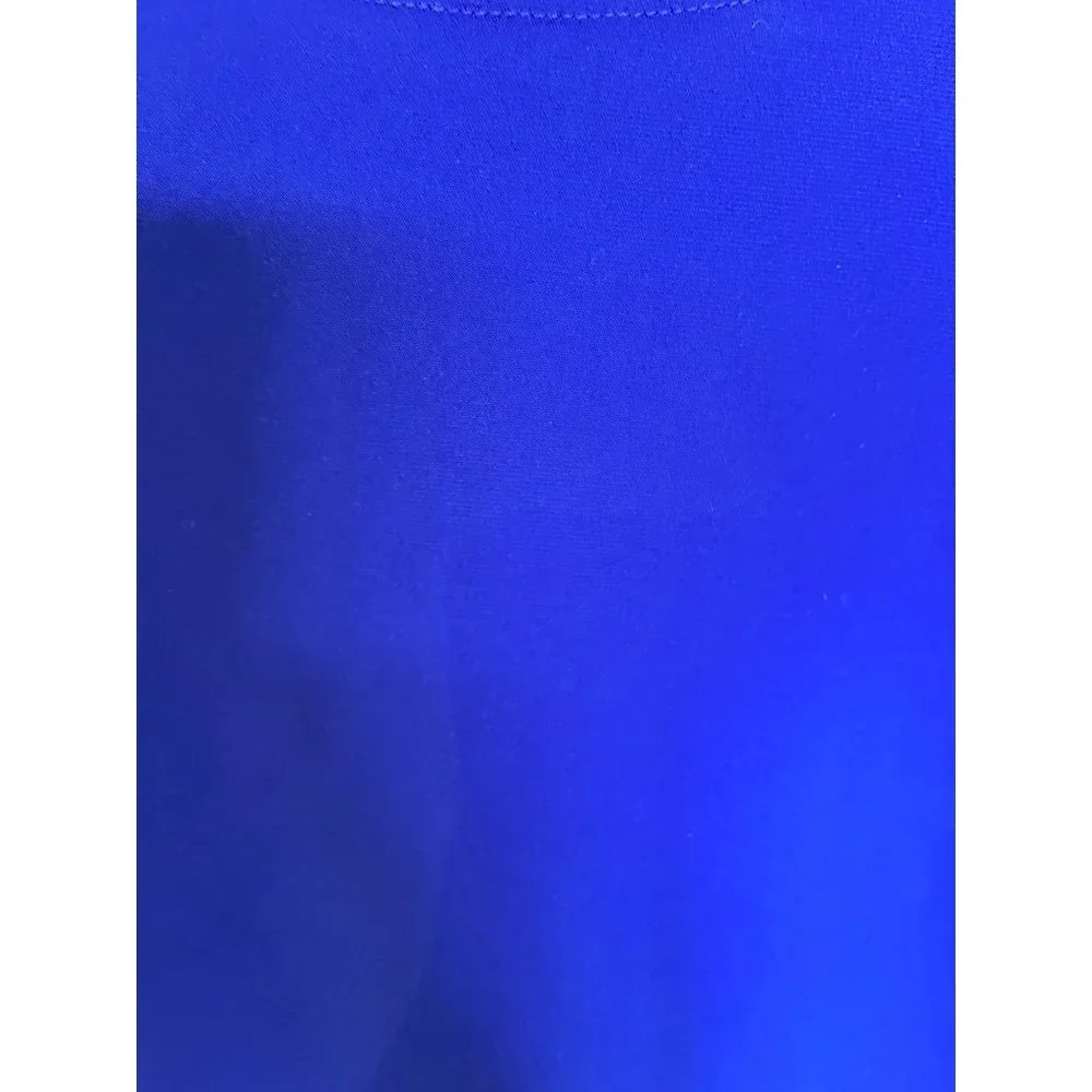 Sympli Canada Cobalt Blue Jersey Stretchy T-Shirt/Tunic - Large - Picture 4 of 5